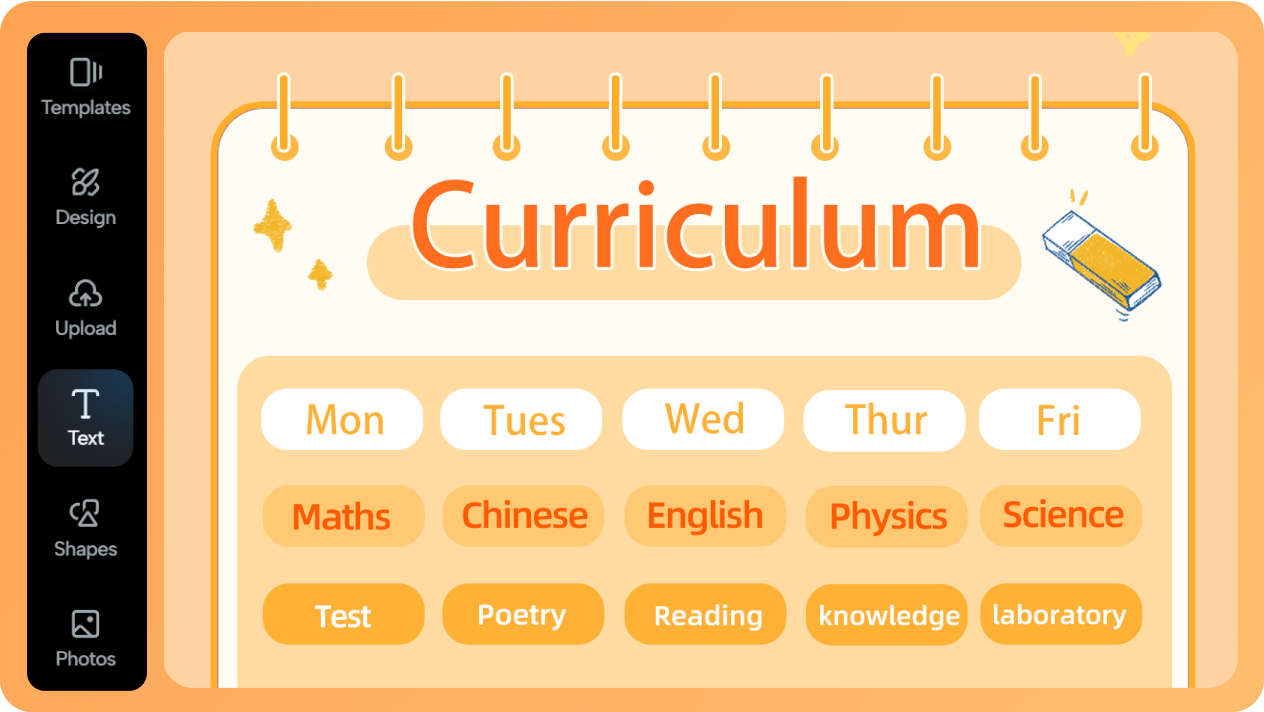 Create integrated curriculum plans